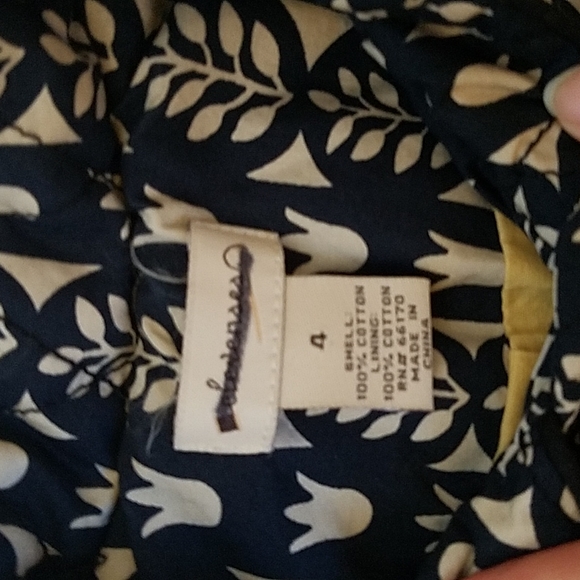 Anthropologie Elevenses Quilted Folk Art Jacket with Corded Loop Trim Detail 4 - Picture 7 of 11